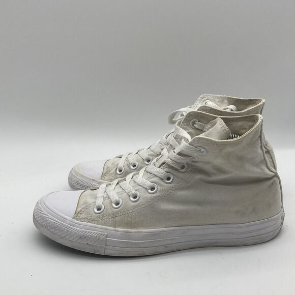 Womens Size 7.5 Converse CT All Star II Hi White Casual Shoe Sneaker Lightweight - Picture 4 of 9